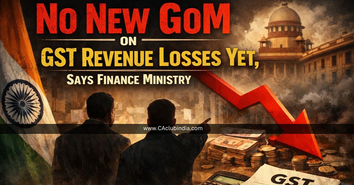 No New GoM on GST Revenue Losses Yet, Says FM Sitharaman