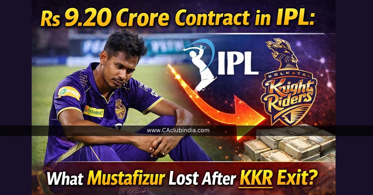 Rs 9.20 Crore Contract in IPL: What Mustafizur Lost After KKR Exit 