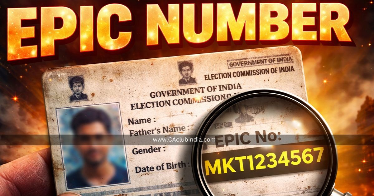 What is an EPIC Number in a Voter ID Card  