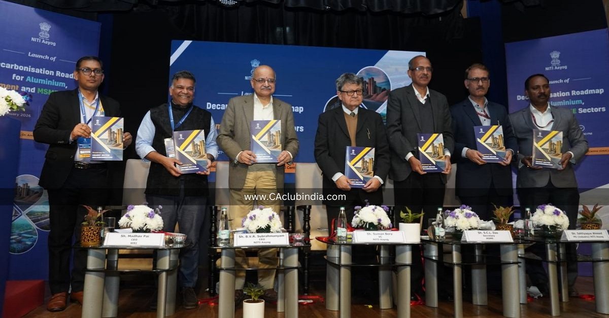 NITI Aayog releases three reports on green transition in cement, aluminium and MSME sectors