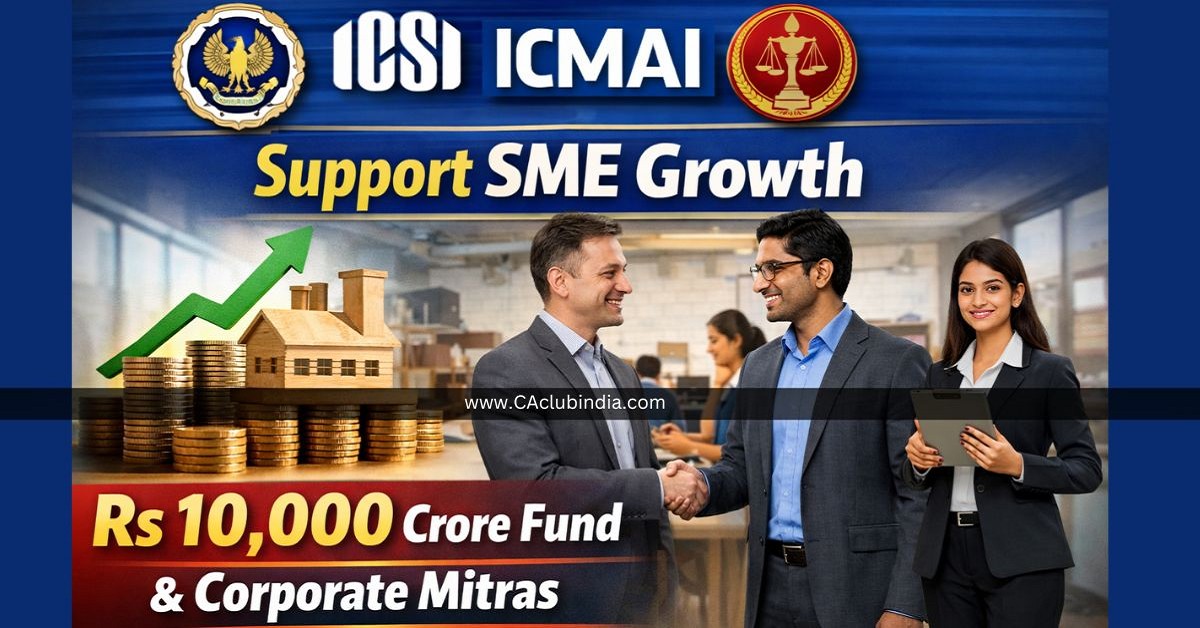 ICAI, ICSI and ICMAI to Launch Short-Term Courses to Develop Corporate Mitras in Tier-II and III Towns ICAI, ICSI and ICMAI to Launch Short-Term Courses to Develop Corporate Mitras in Tier-II and III Towns