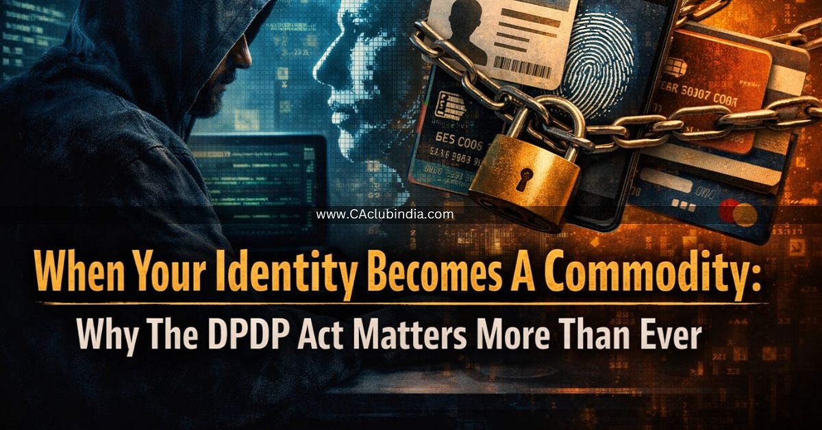 When Your Identity Becomes A Commodity: Why The DPDP Act Matters More Than Ever