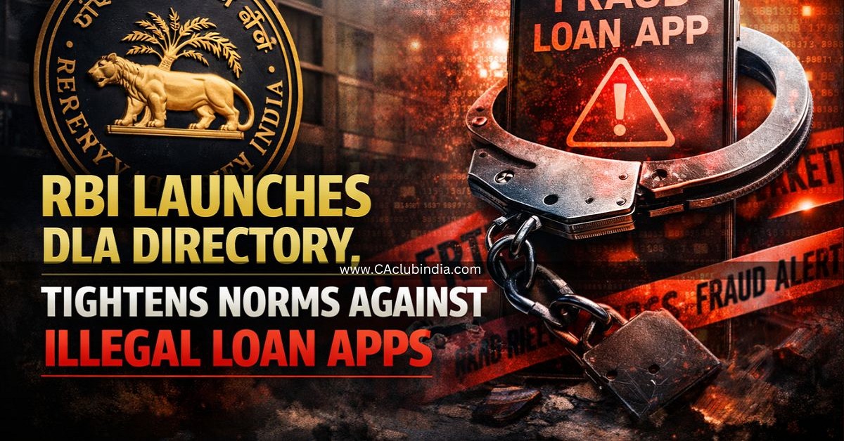 RBI Launches DLA Directory to Combat Illegal Loan Apps RBI Launches DLA Directory to Combat Illegal Loan Apps