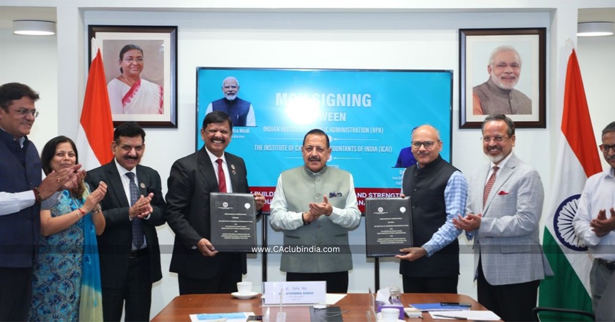 ICAI and IIPA Join Hands to Strengthen Municipal Finance, Accounting and Urban Governance ICAI and IIPA Join Hands to Strengthen Municipal Finance, Accounting and Urban Governance