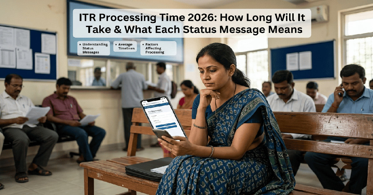 ITR Processing Time 2026: Know How Long Will It Take and What Each Status Message Means ITR Processing Time 2026: Know How Long Will It Take and What Each Status Message Means