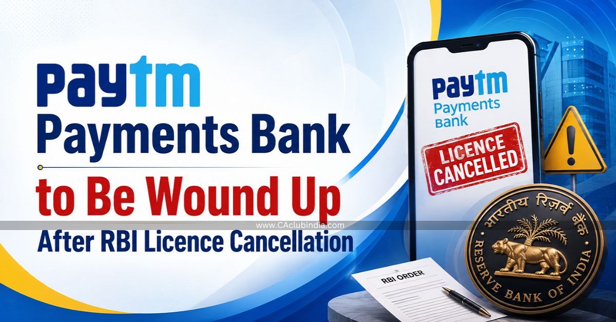Paytm Payments Bank to Be Wound Up After RBI Licence Cancellation