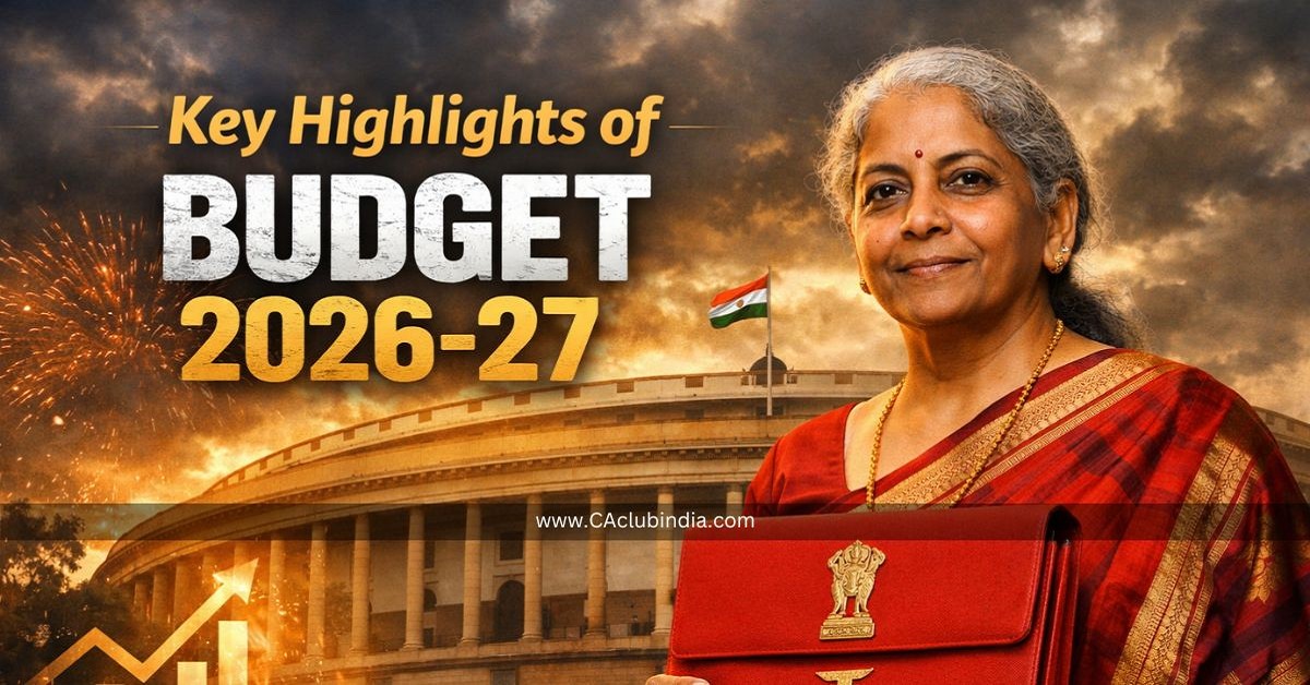 Key Features of Union Budget 2026-27