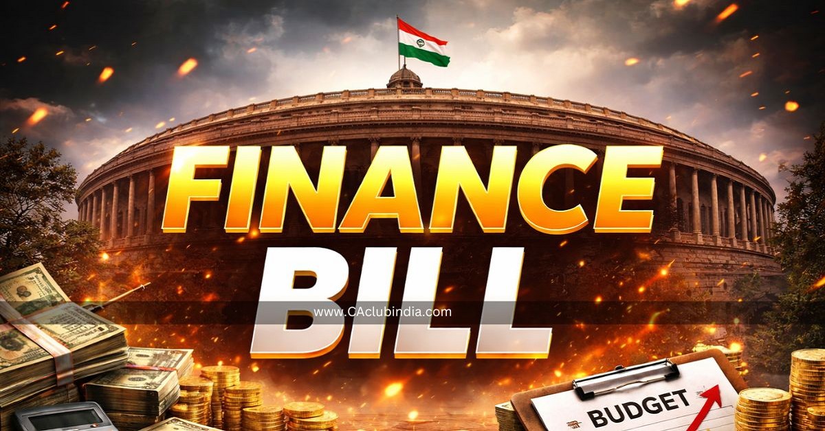 Finance Bill, 2026 And The Customs Act, 1962: What Changes, Why It Matters