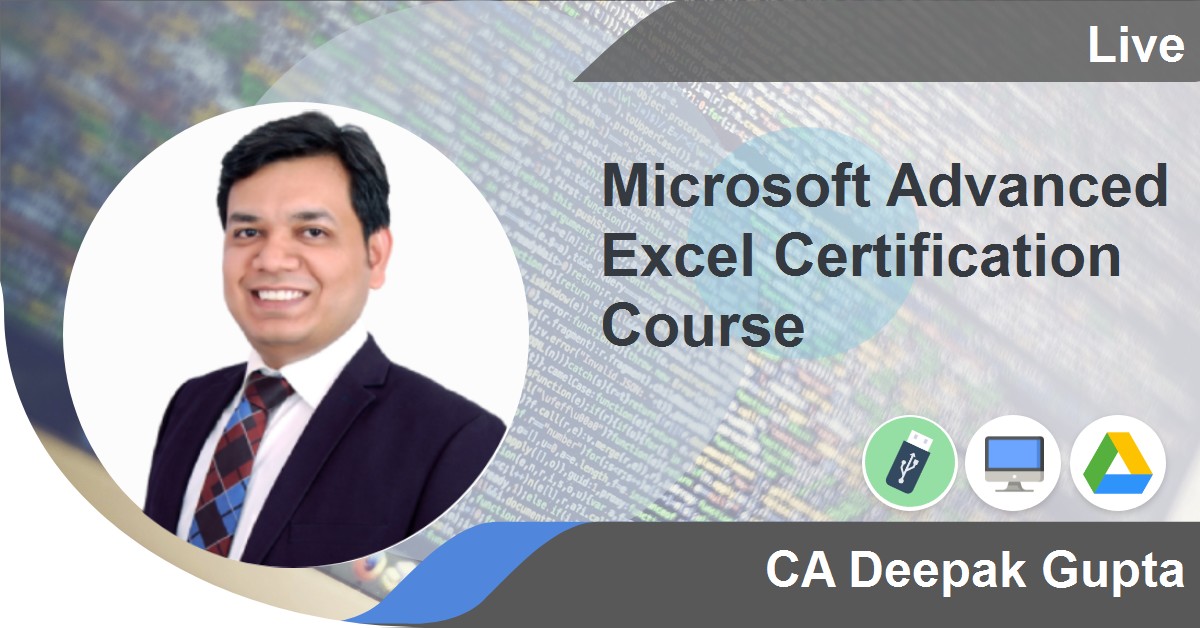 microsoft excel certification exam cost in india