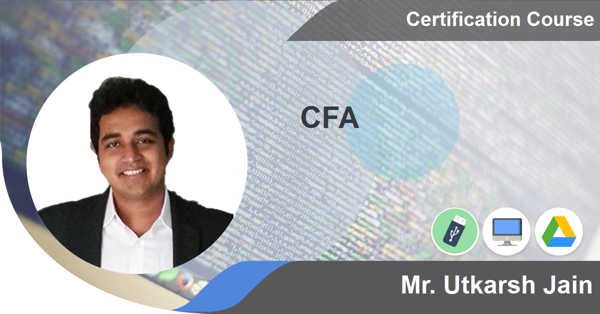 Professional CFA Online Video Lectures by Utkarsh Jain in English