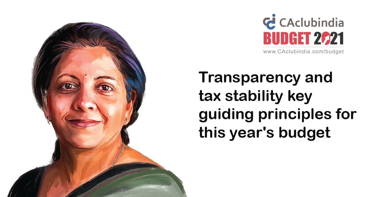 Transparency and tax stability key guiding principles for this year s budget
