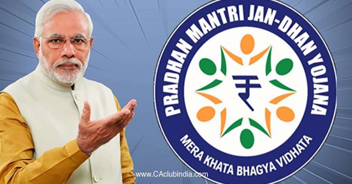 41.75 accounts opened under Pradhan Mantri Jan Dhan Yojana