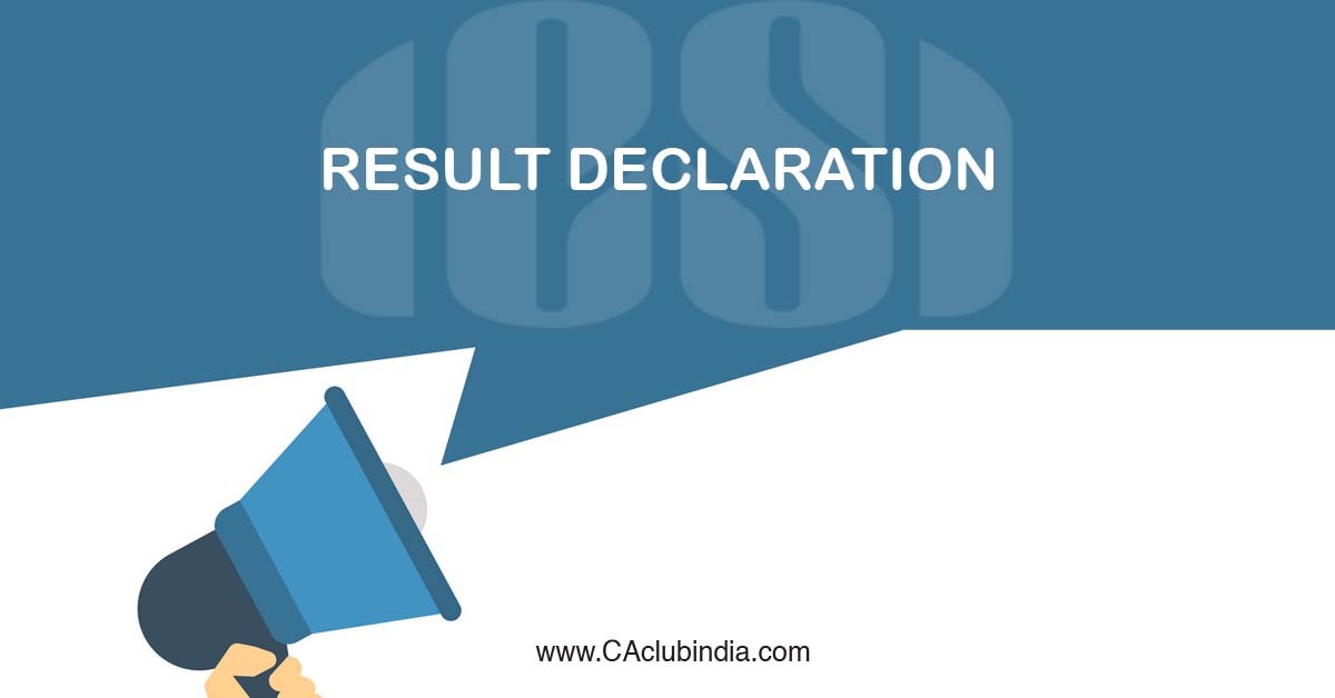 ICSI   CS Professional, Executive Programme Dec 20 results to be declared on Feb 25