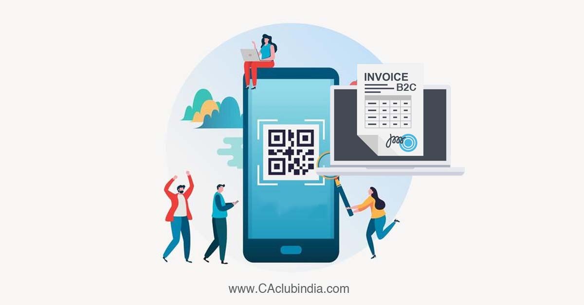 Clarification regarding applicability of Dynamic Quick Response (QR) Code on B2C invoices