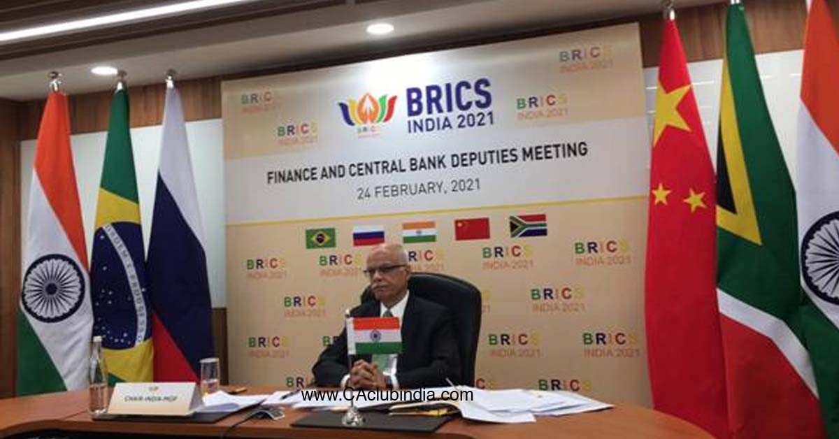 India hosts First Meeting of BRICS Finance and Central Bank Deputies