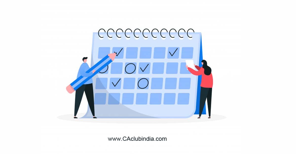 Due Dates for GST, IT, Companies, PF and ESI Acts - October 2022