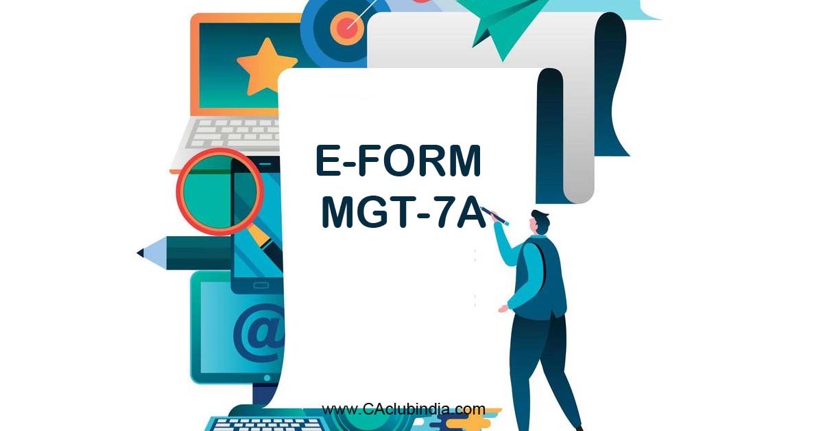E-Form MGT-7A