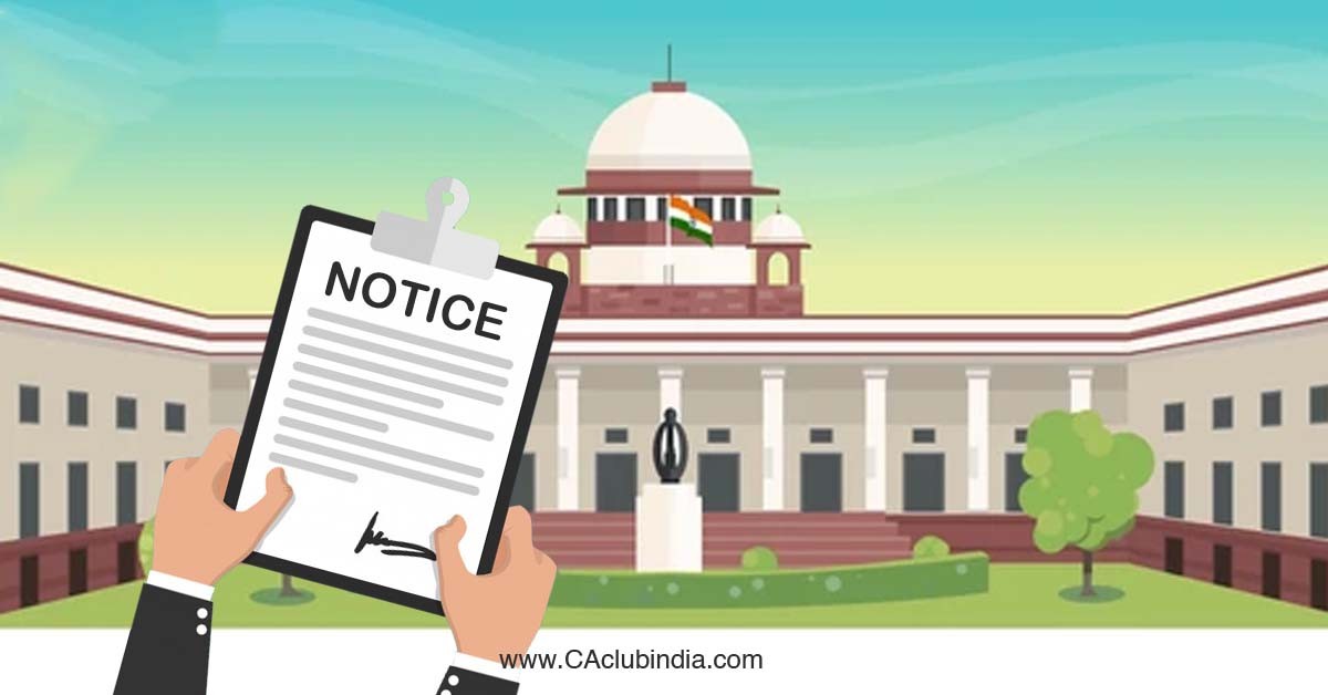 Supreme Court issues notice on PIL asking for a system to track GST paid by Facebook, Amazon, Google, Twitter, Others