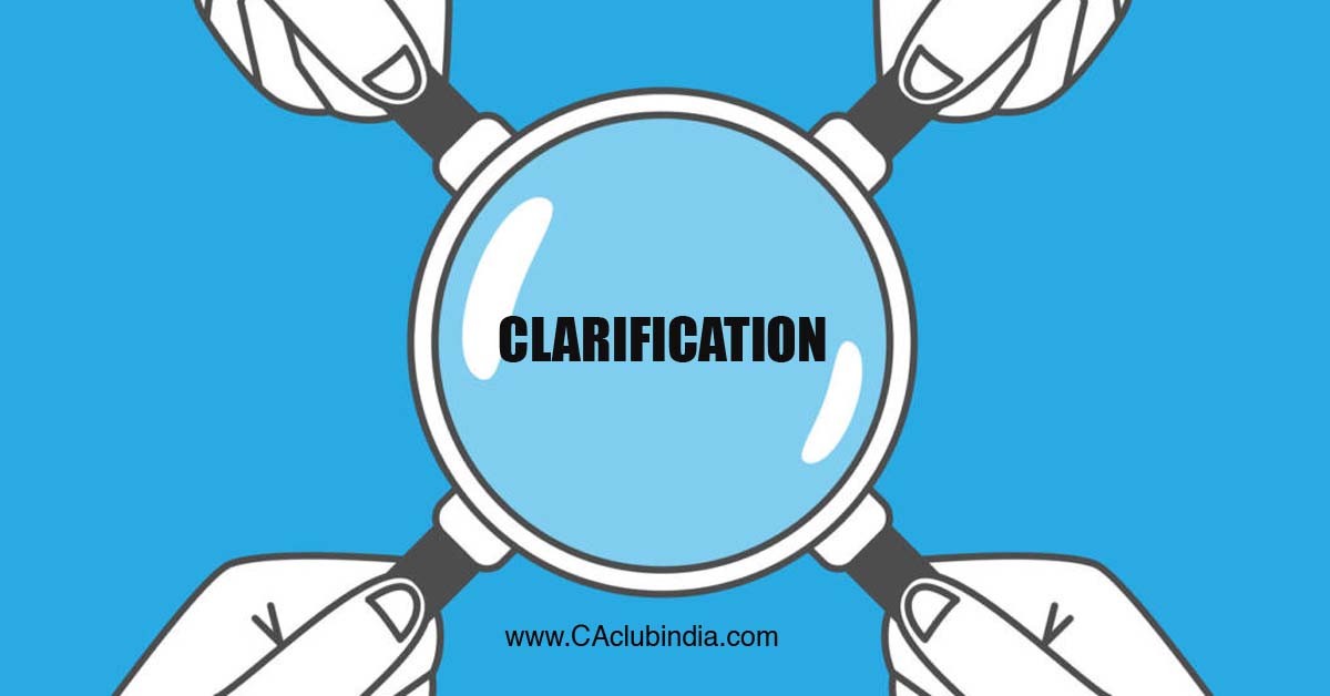 Clarification in operation of Senior Citizens  Savings Scheme