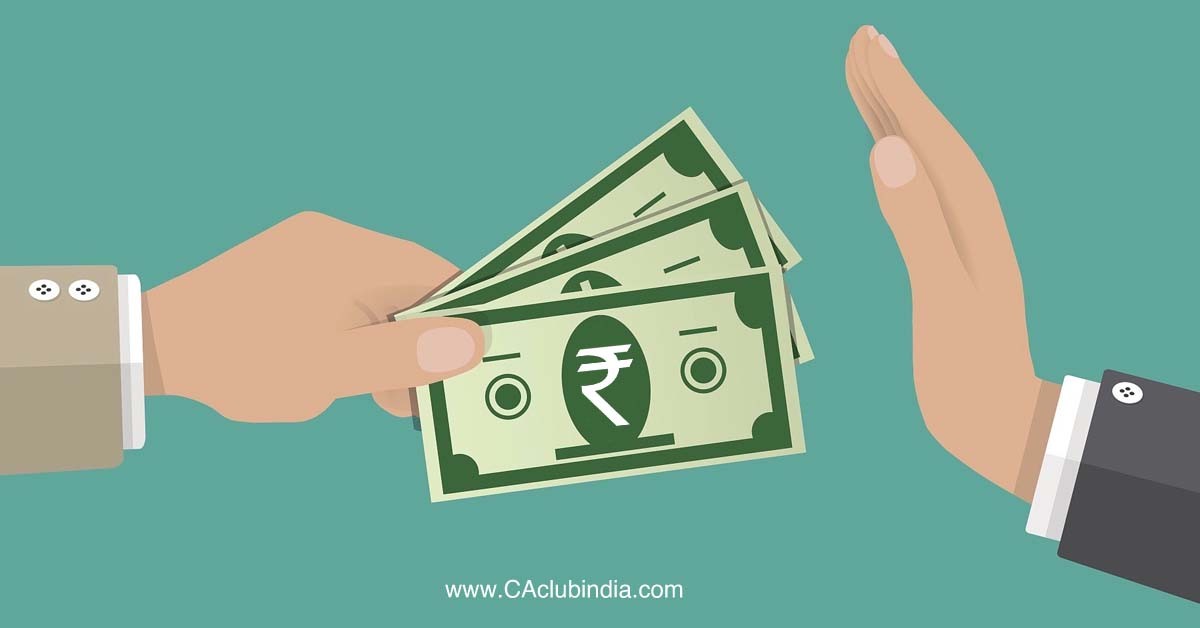Beware of Cash Transaction under Income Tax Act