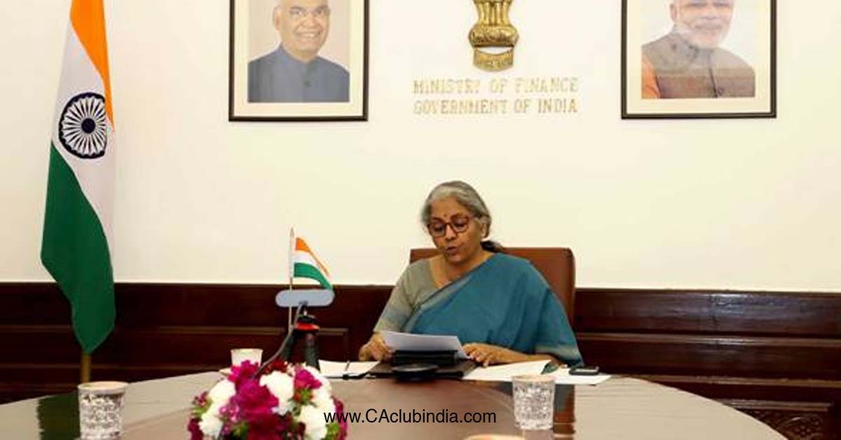 FM Smt. Nirmala Sitharaman attends Second Virtual G20 Finance Ministers and Central Bank Governors Meeting