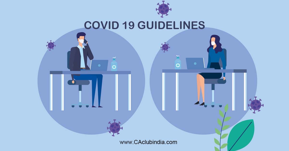 ICMAI issues guidelines for members to follow while attending office amid COVID-19