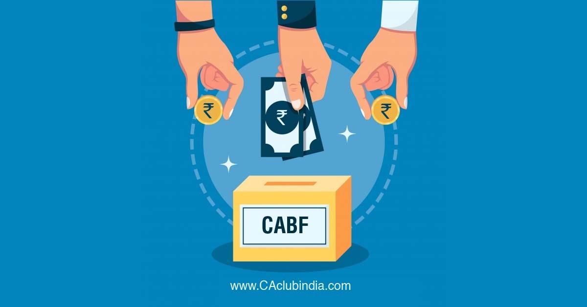 ICAI appeal to the members to contribute generously towards CABF