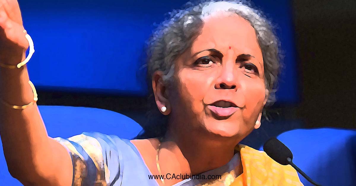 FM Nirmala Sitharaman chairs meeting to discuss infrastructure roadmap ahead