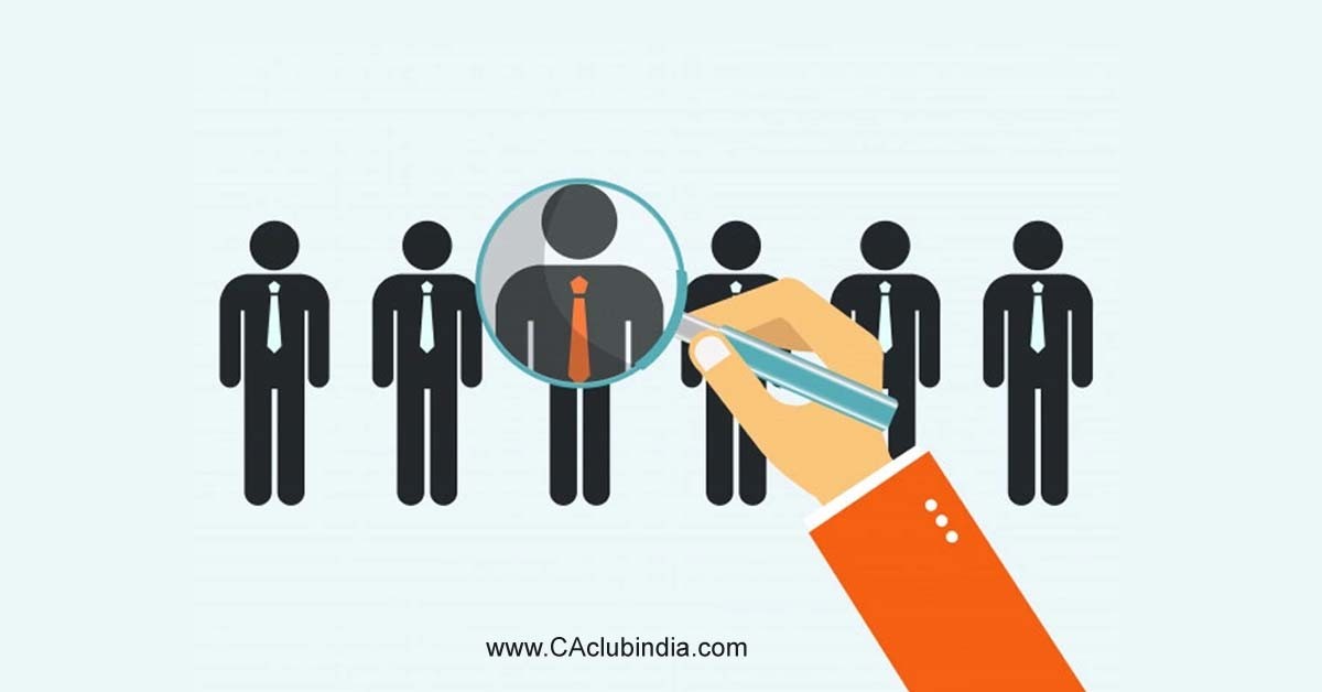 Placement for experienced CAs June 2021 by ICAI