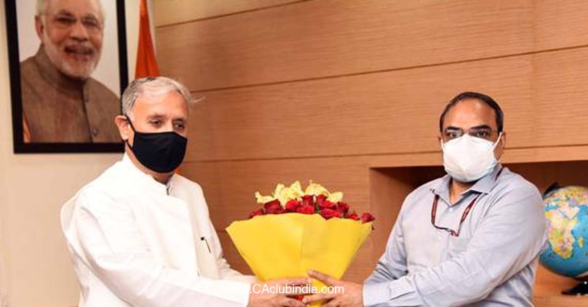 Shri Rao Inderjit Singh takes charge as Union Minister of State in Ministry of Corporate Affairs
