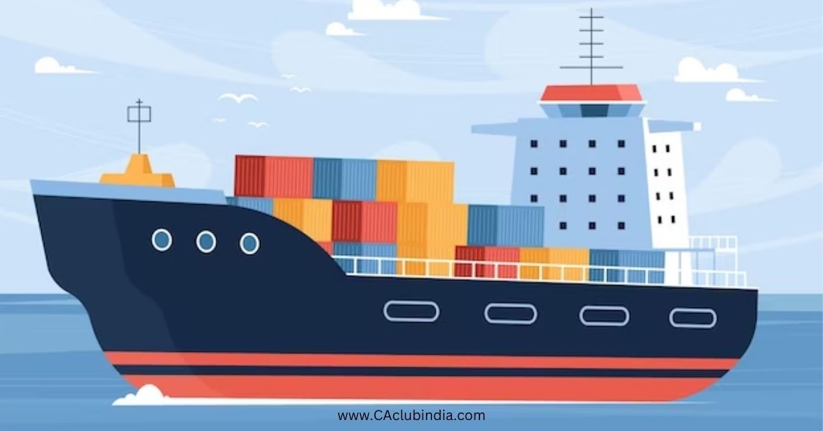 All about GST on Ocean Freight