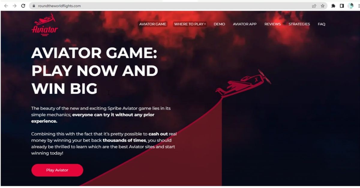 Aviator Game by Spribe  Official Aviator Betting Game Website