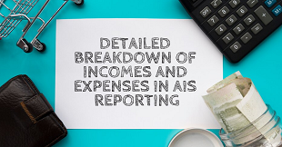 Detailed Breakdown of Incomes and Expenses in AIS Reporting