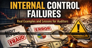 Internal Control Failures: Real Examples and Lessons for Auditors