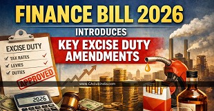 Finance Bill 2026 Introduces Key Excise Duty Amendments
