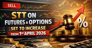 Finance Bill 2026: STT on Futures and Options Set to Increase from 1st April 2026
