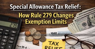Special Allowance Tax Relief: How Rule 279 Changes Exemption Limits
