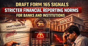 Draft Form 165 Signals Stricter Financial Reporting Norms for Banks and Institutions