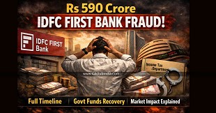 Rs 590 Crore IDFC First Bank Fraud: Full Timeline, Govt Funds Recovery, Market Impact Explained