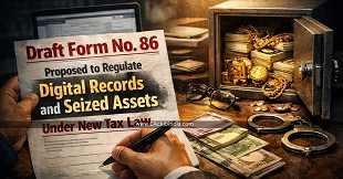 Draft Form No. 86 Proposed to Regulate Digital Records and Seized Assets Under New Tax Law