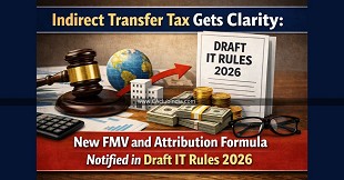Indirect Transfer Tax Gets Clarity: New FMV and Attribution Formula Notified in Draft IT Rules 2026