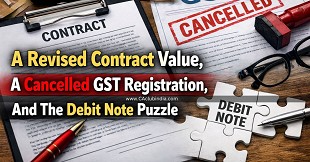 A Revised Contract Value, A Cancelled GST Registration, And The Debit Note Puzzle