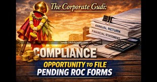 The Corporate Gudi: Opportunity to File Pending ROC Forms