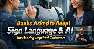 Banks Asked to Adopt Sign Language & AI for Hearing-Impaired Customers