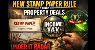 New Stamp Paper Rule Brings Property Deals Under IT Radar