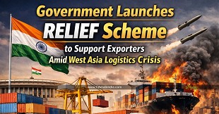 Government Launches RELIEF Scheme to Support Exporters Amid West Asia Logistics Crisis