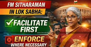 FM Sitharaman in Lok Sabha: Facilitate First, Enforce Where Necessary