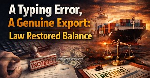 A Typing Error, A Genuine Export: Law Restored Balance