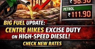 Big Fuel Update: Centre Hikes Excise Duty on High-Speed Diesel - Check New Rates