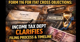 Form 116 for ITAT Cross Objections: Income Tax Dept Clarifies Filing Process & Timeline